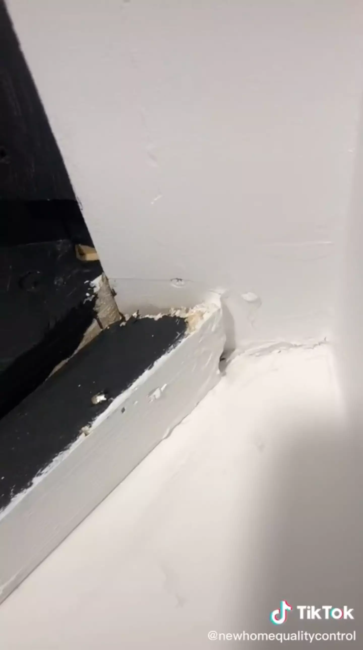 People were stunned by the poor standards of the new build.