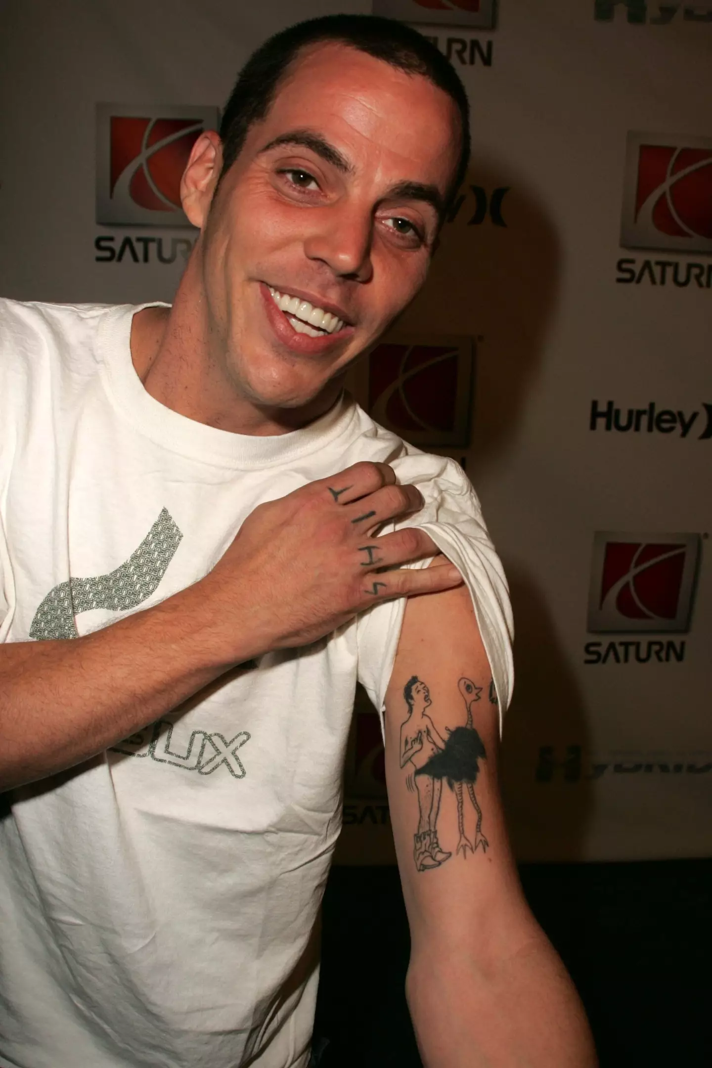 Steve-O realised the tattoo was "a serious mistake."
