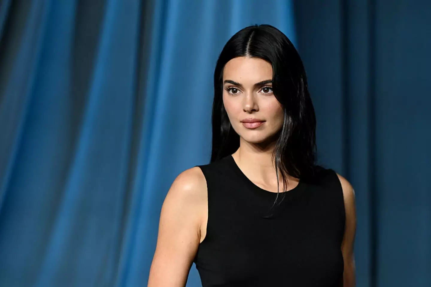 Kendall Jenner insisted she is not secretly a lesbian, despite some social media users suspecting that she is (Gilbert Flores/Variety via Getty Images)