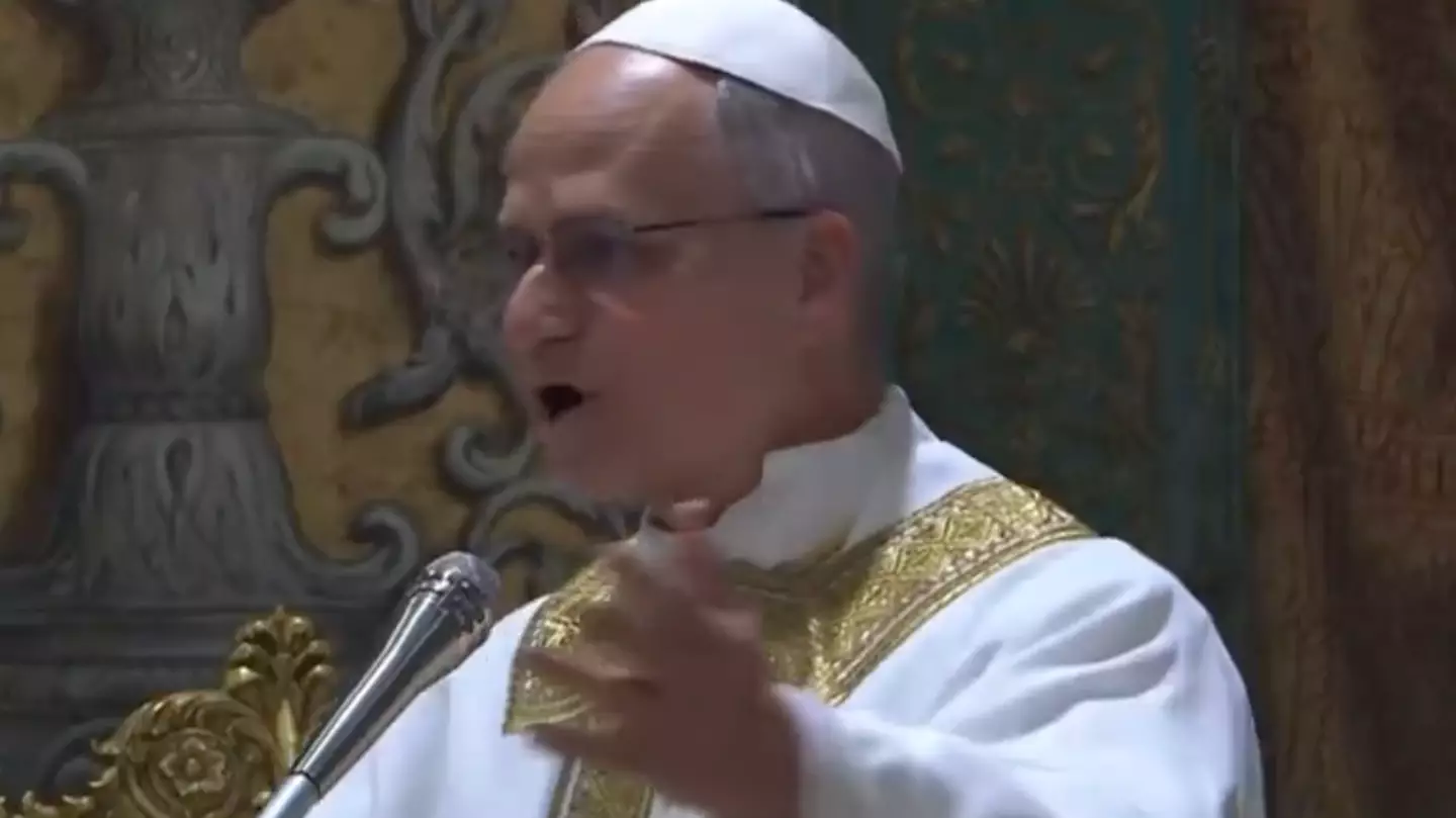 First American Pope Leo XIV delivers message in English as he conducts first Mass since being elected