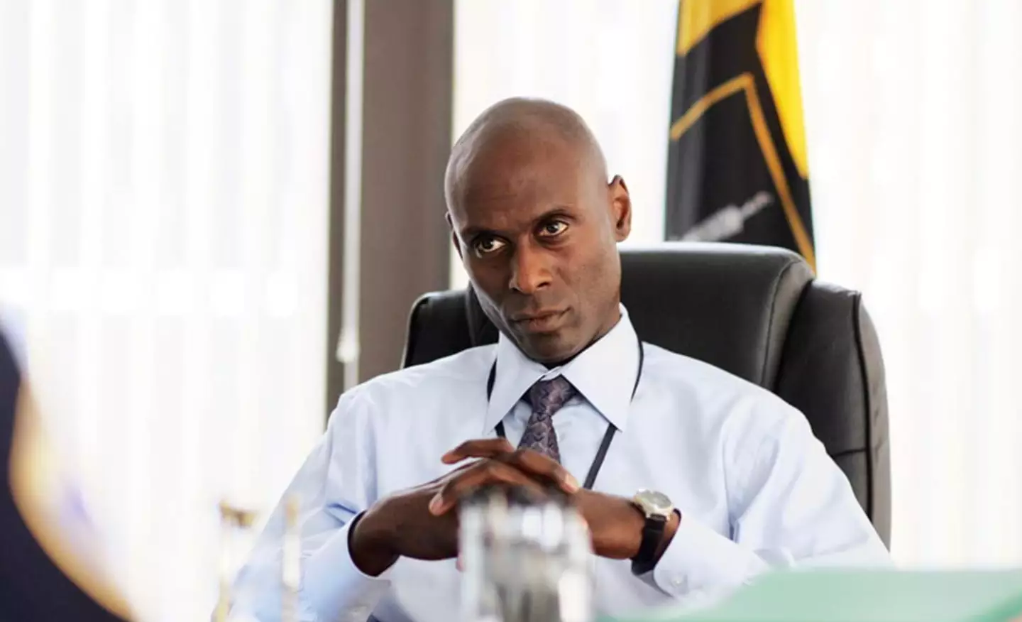 Lance Reddick was also known for his performance as Cedric Daniels on The Wire.