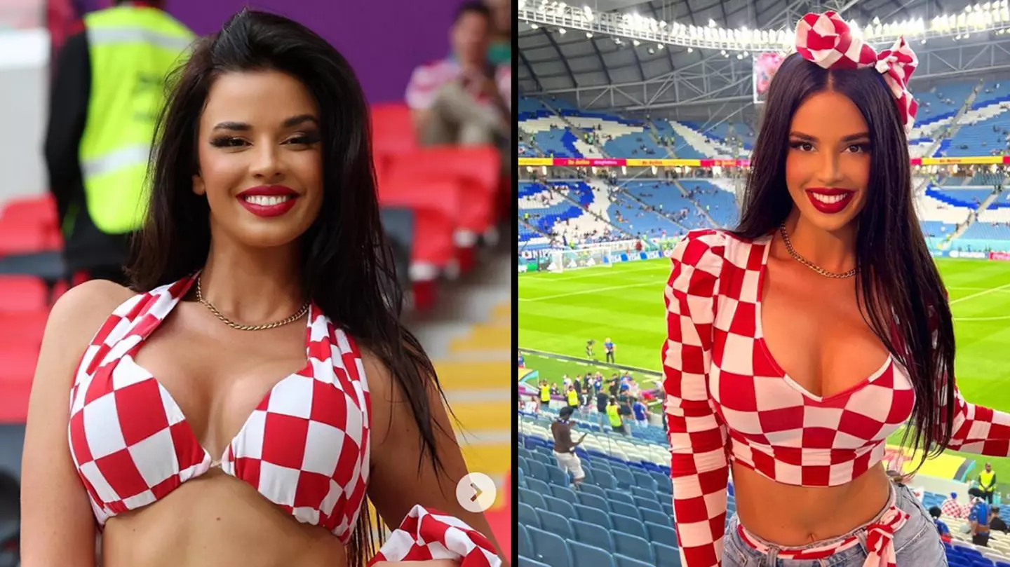 Ex-Miss Croatia’s x-rated promise won’t come true as her country crashes out of World Cup