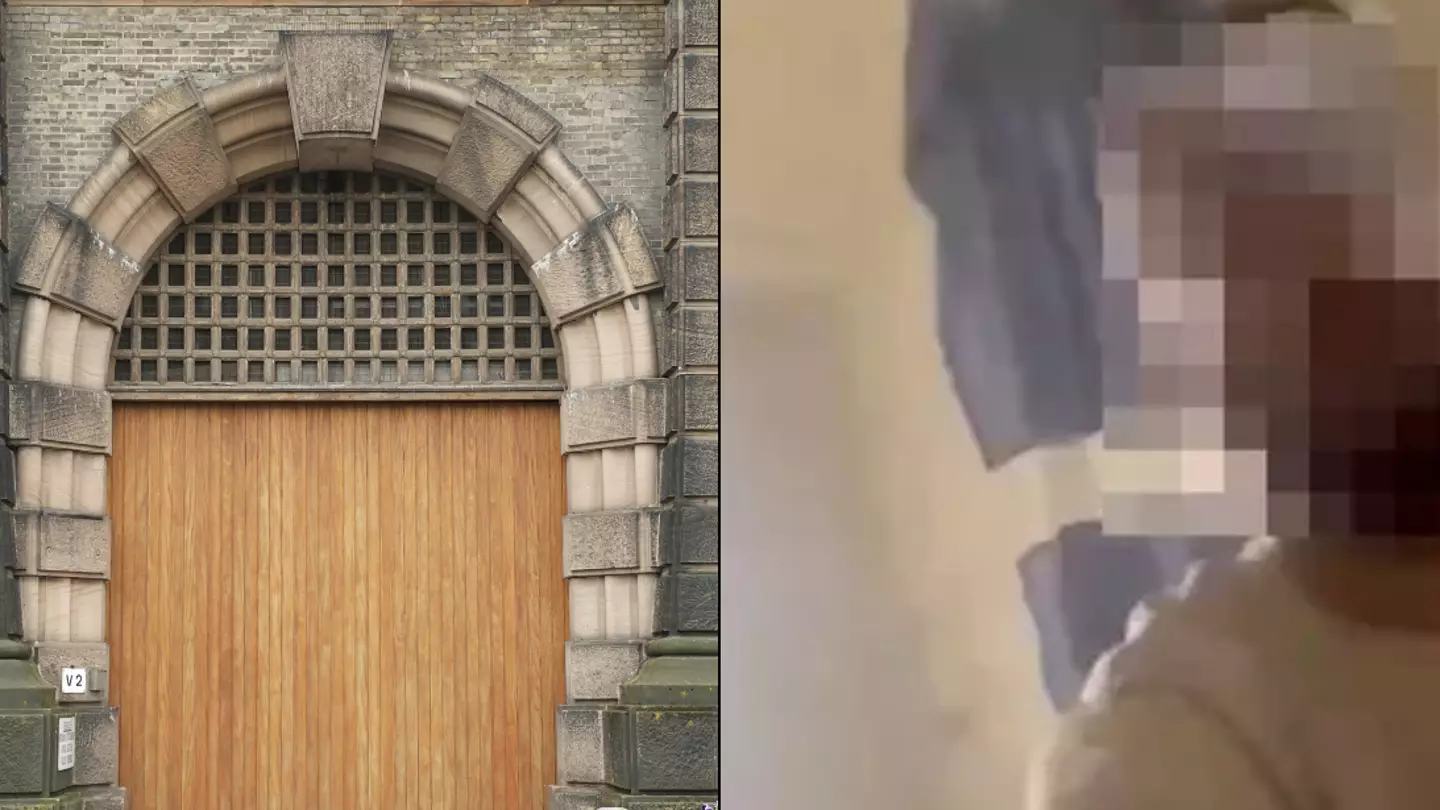 Police investigating shocking video showing 'female prison officer having sex with an inmate behind bars'