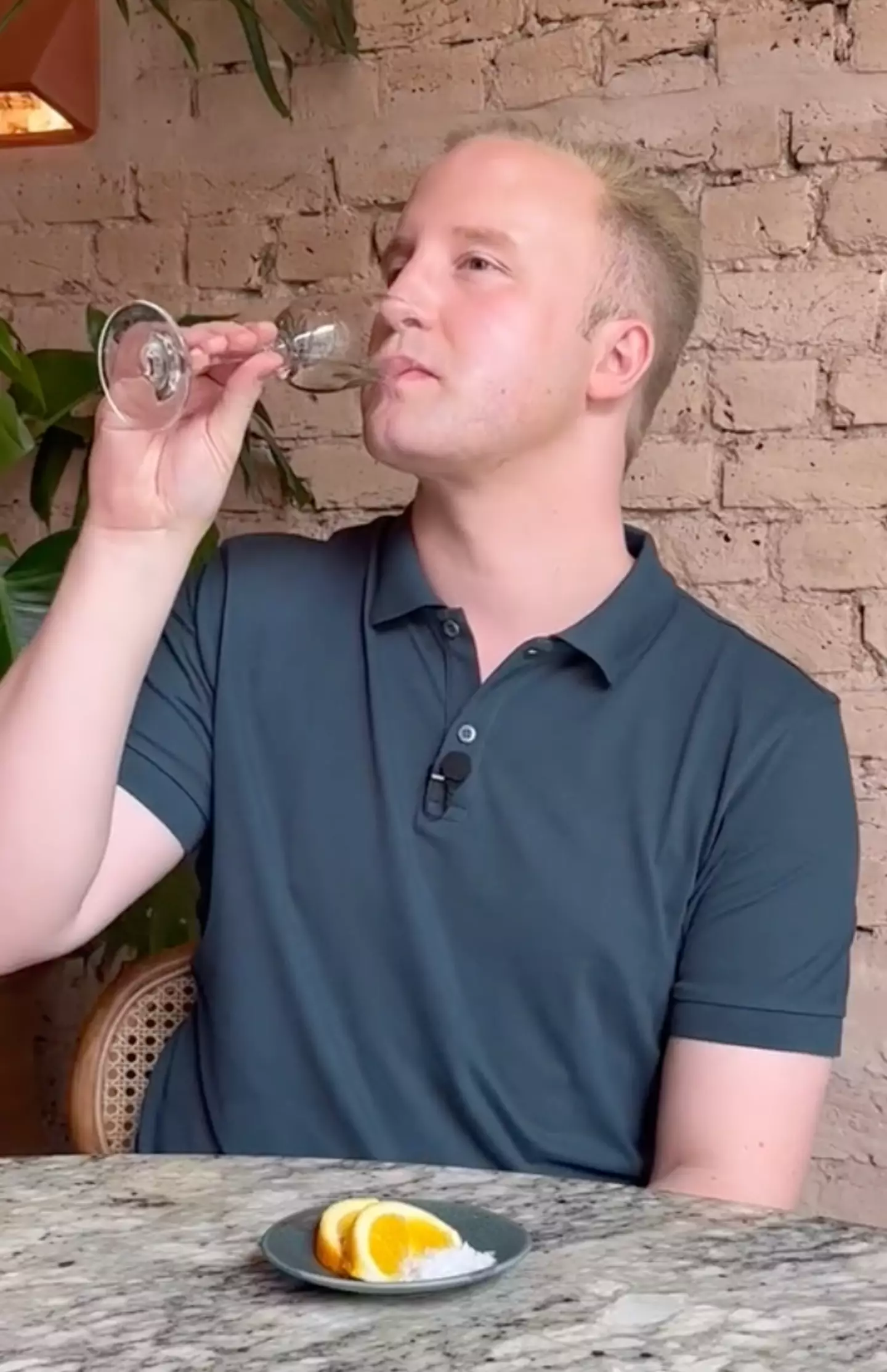William also shared the correct way to drink Tequila.