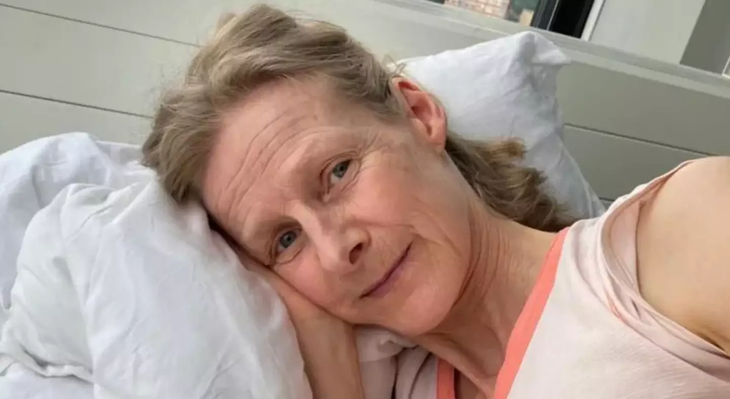 Edina Slayter-Engelsman was diagnosed with ME in 2020 and became bedbound within weeks. (BBC/ Slayter-Engelsman family)