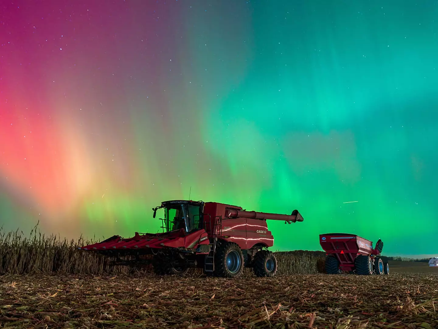 Solar storms do make for some good viewing at least (Ross Harried/NurPhoto via Getty Images)