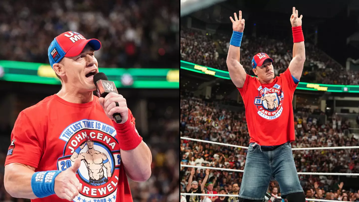 Emotional moment John Cena announces retirement from wrestling