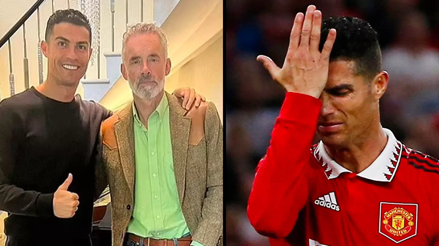 Cristiano Ronaldo criticised after he takes photo with 'friend' Jordan Peterson