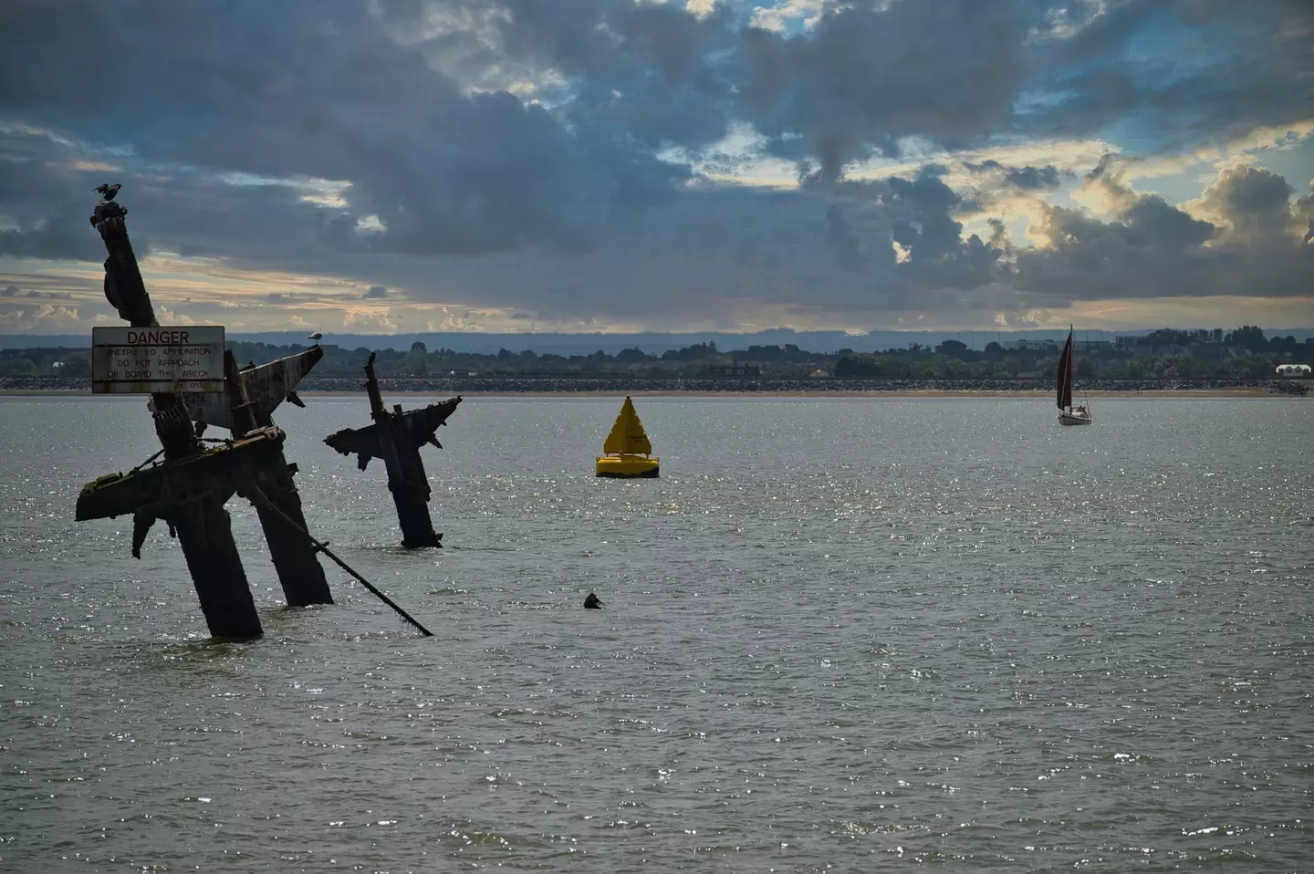 A 1970 study suggested that a five meter high tsunami was possible if everything on board exploded at once (Getty Stock Images/Pietro Nastasi)