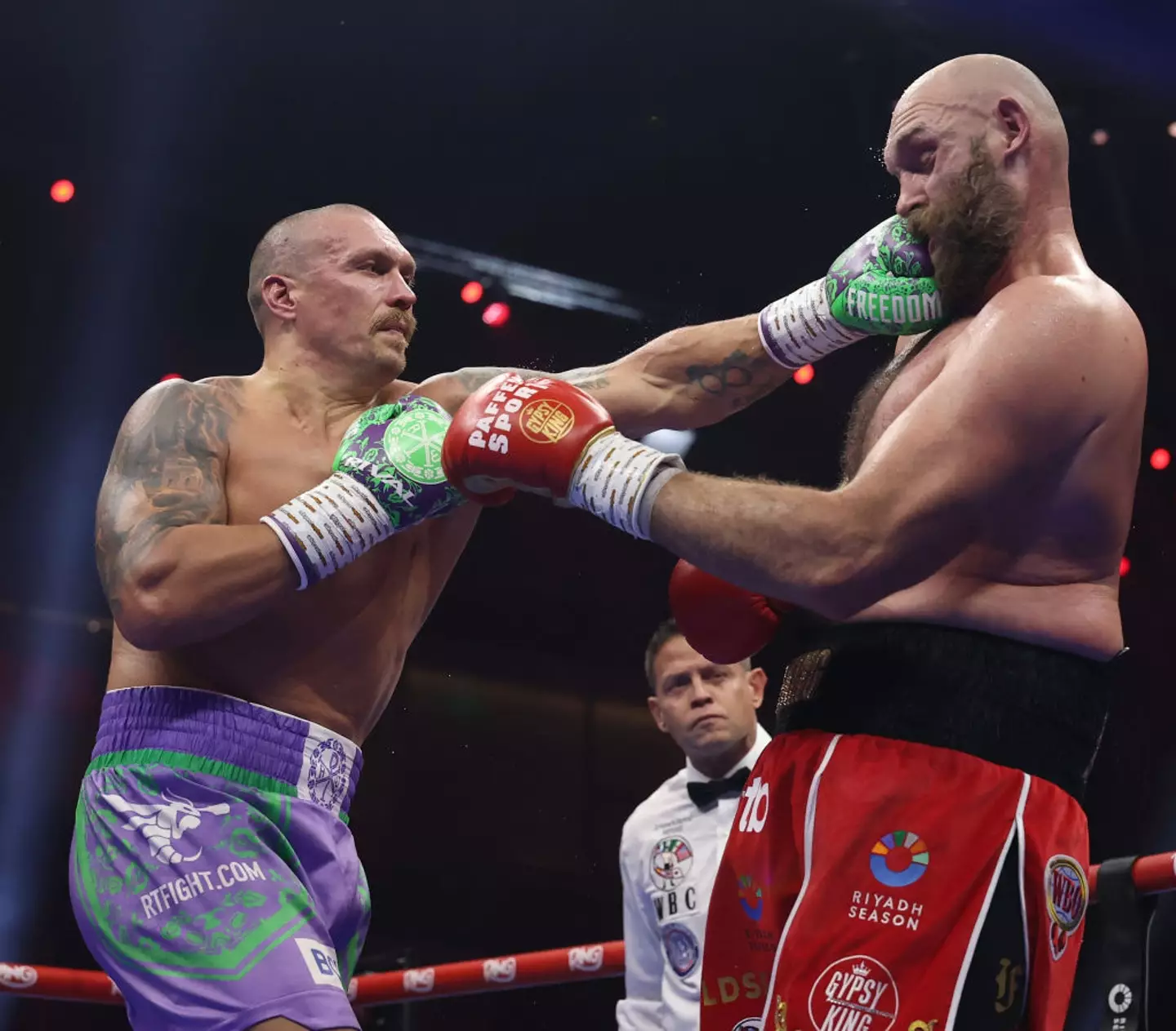 Usyk handed Fury the second loss of his professional career (Richard Pelham/Getty Images)