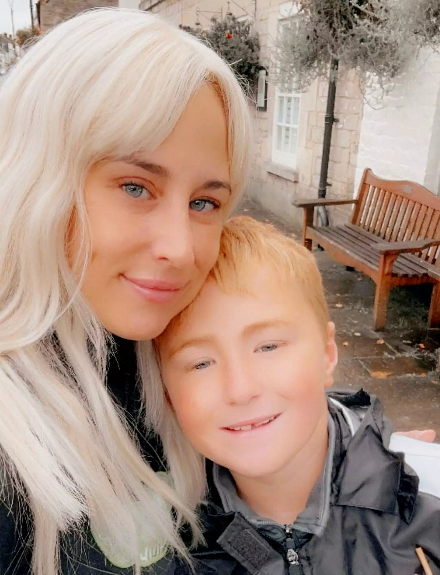 Anne-Marie was very worried about her son (SWNS)