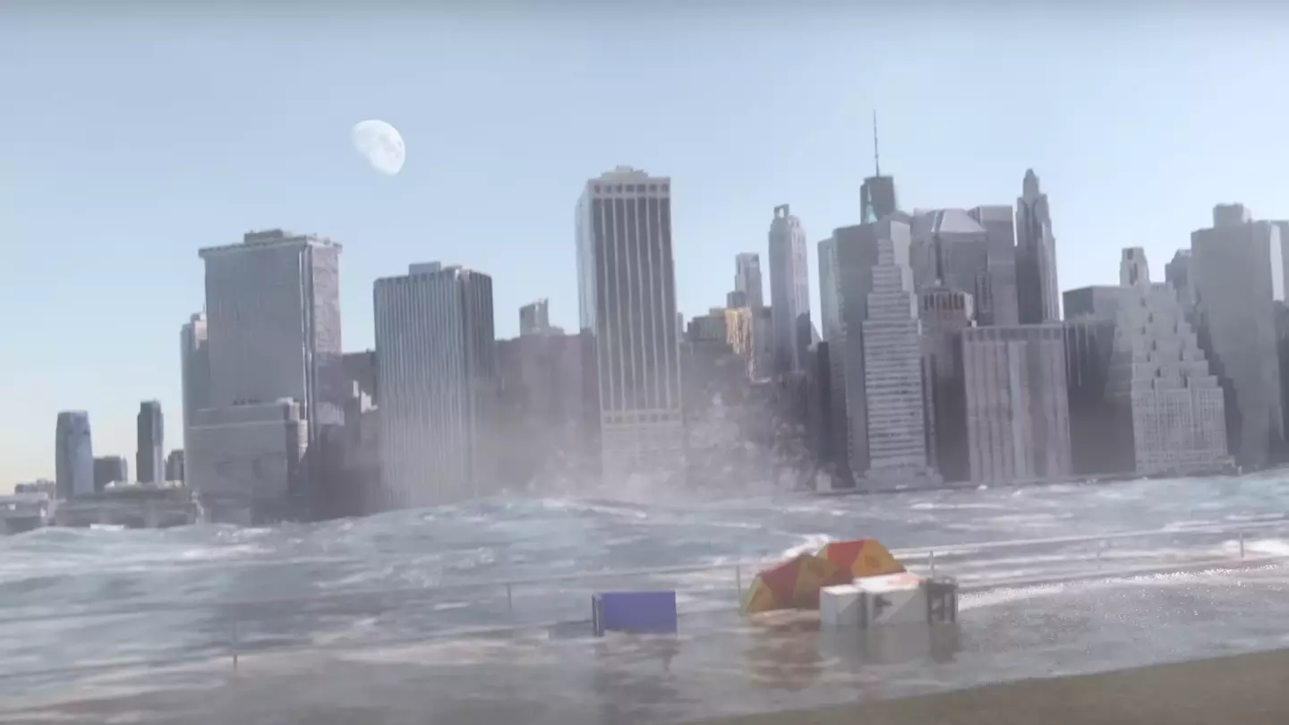 Apocalyptic simulation shows what you would see if the Moon crashed into Earth