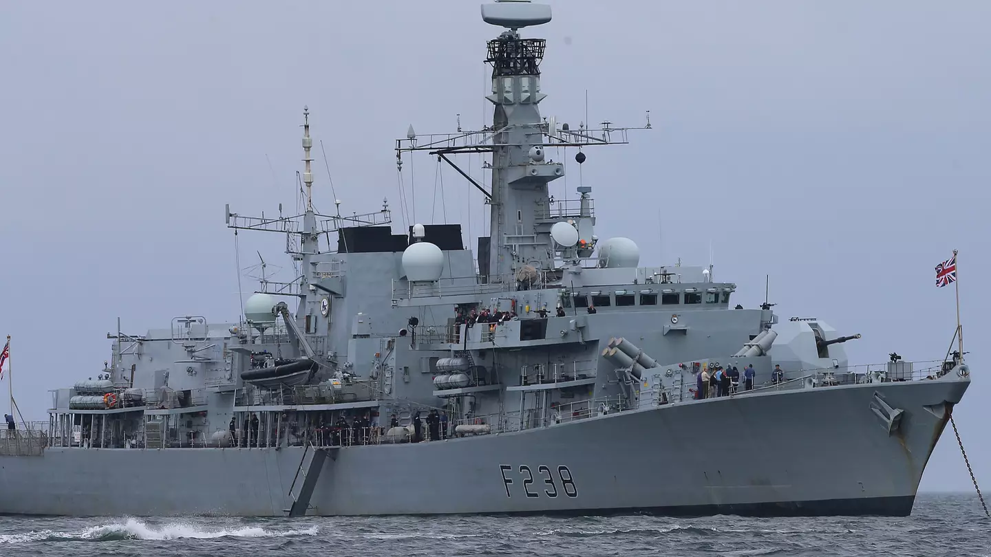 Footage Released Of Shocking Moment British Navy Ship Hit Russian Submarine