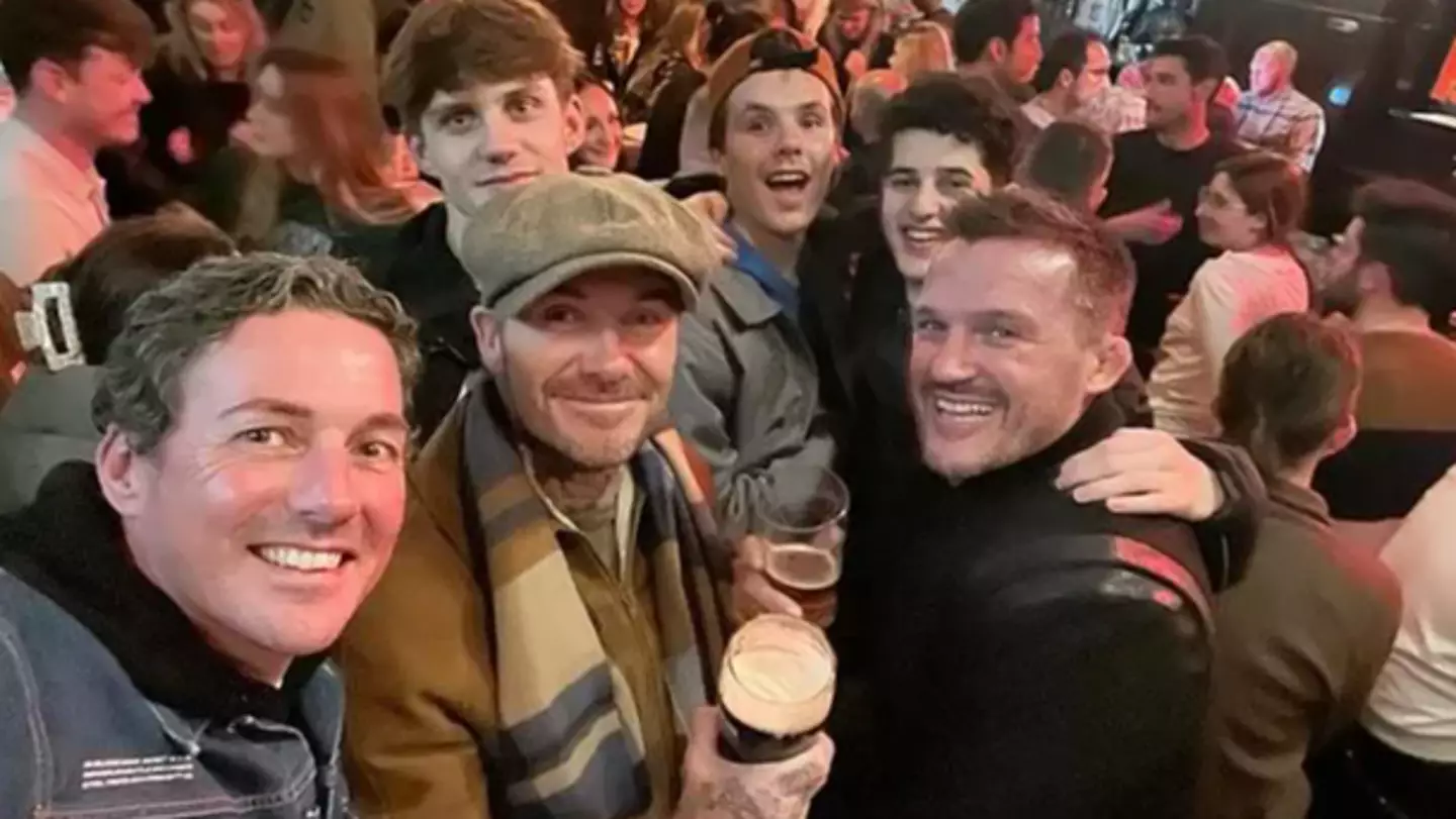 David Beckham's Dad Put Him On A 'Guinness And Raw Egg' Diet Before Signing For Man Utd