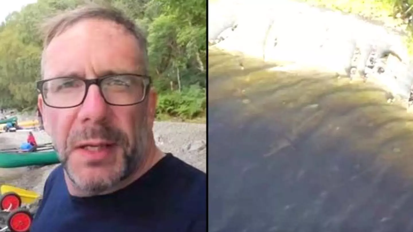 ‘Loch Ness Monster’ is ‘spotted’ on drone footage from wild camper