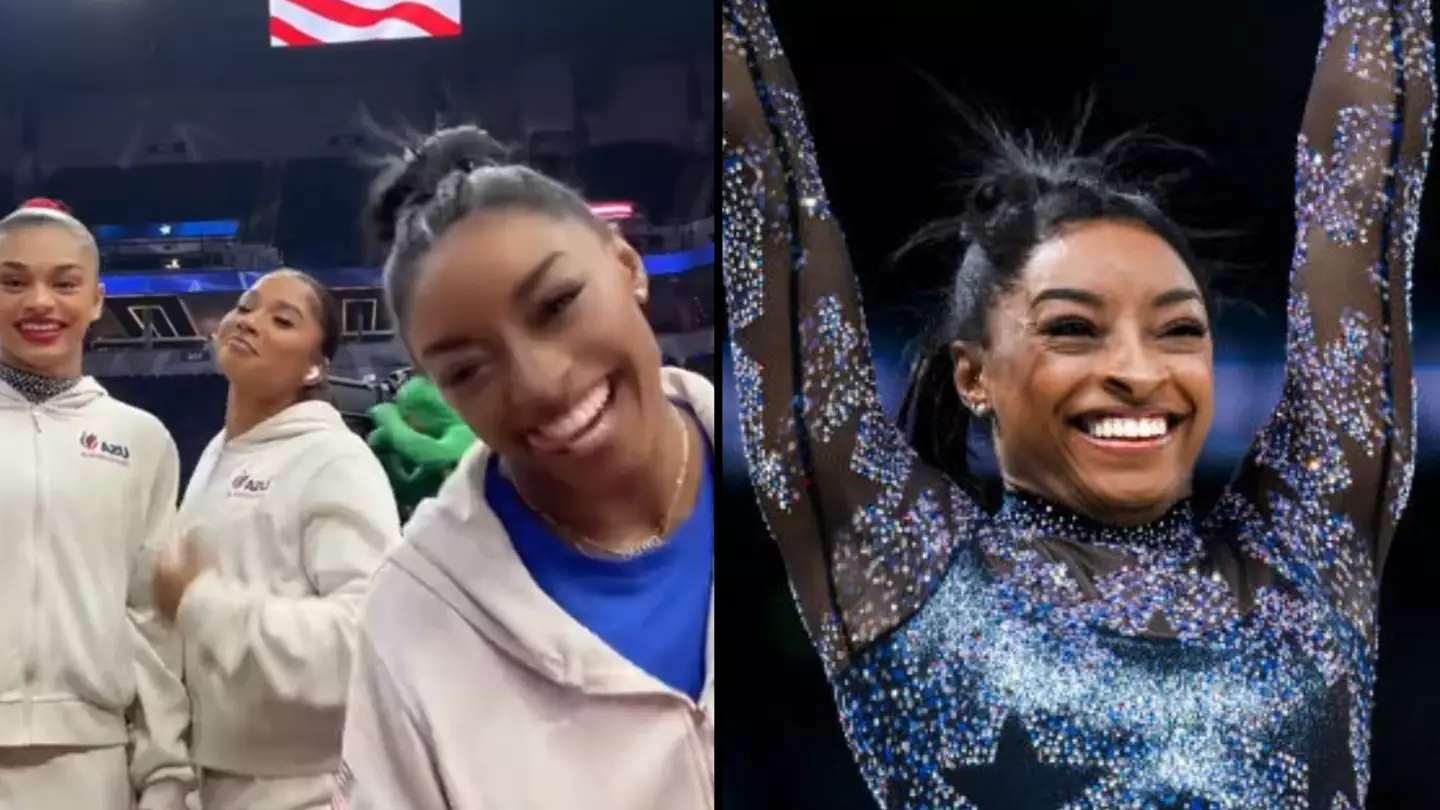 People think Simone Biles may have just 'leaked the biggest gymnastics secret' ever