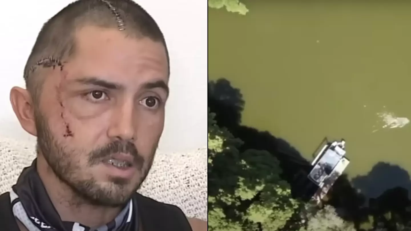Man admits he 'shouldn't be alive' following brutal alligator attack caught on drone camera
