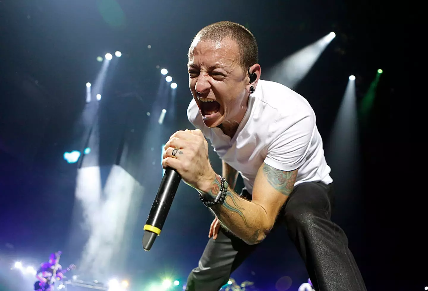 Chester Bennington passed away in 2017, aged 41 (Chiaki Nozu/WireImage)