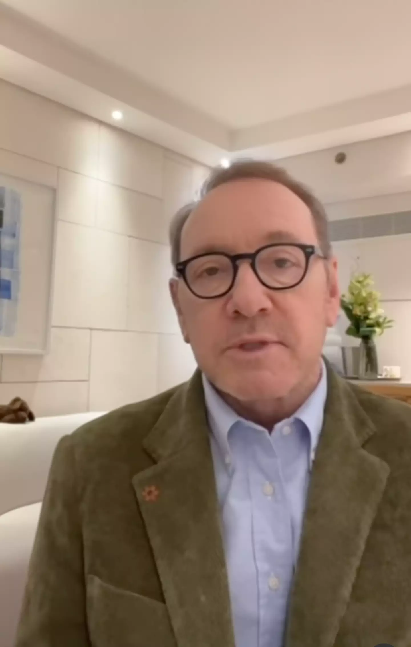 He shared an Instagram video in response (Instagram/kevinspacey)