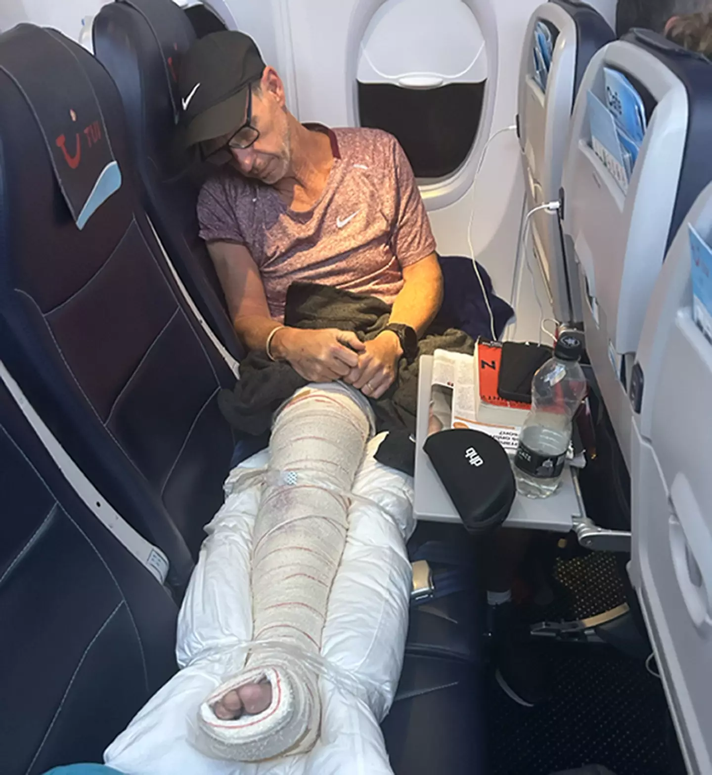 Tony Holliday, 57, suffered a series of injuries after the quad bike crash (PA)