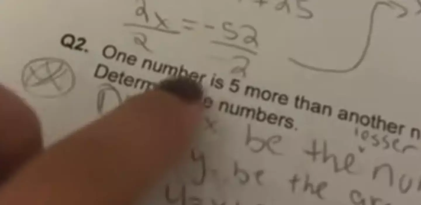 This is the question, do you think you'd be able to solve it? (Tiktok/your.big.brain.tutor)