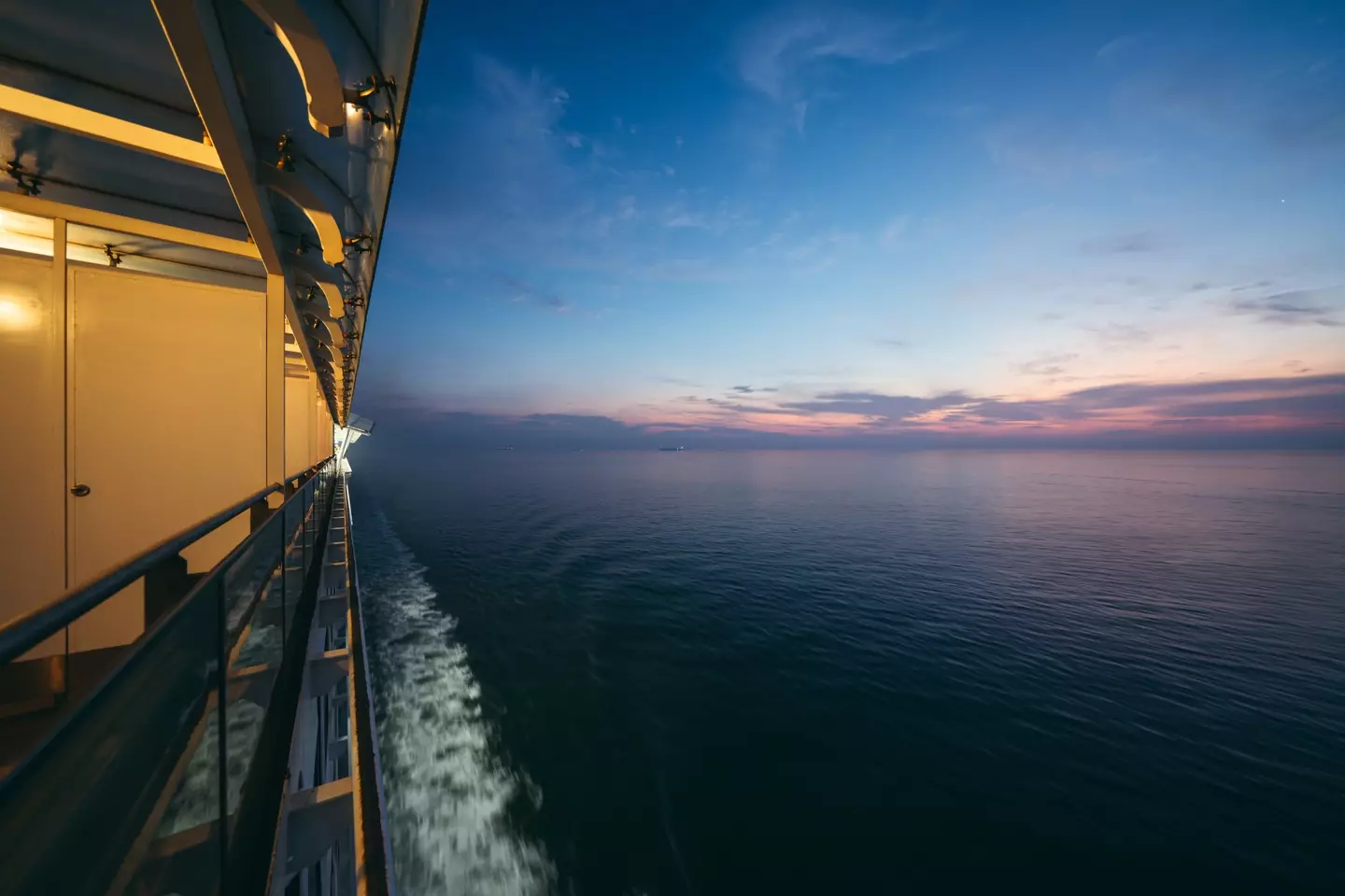 The ship went into darkness (Getty Stock Image)
