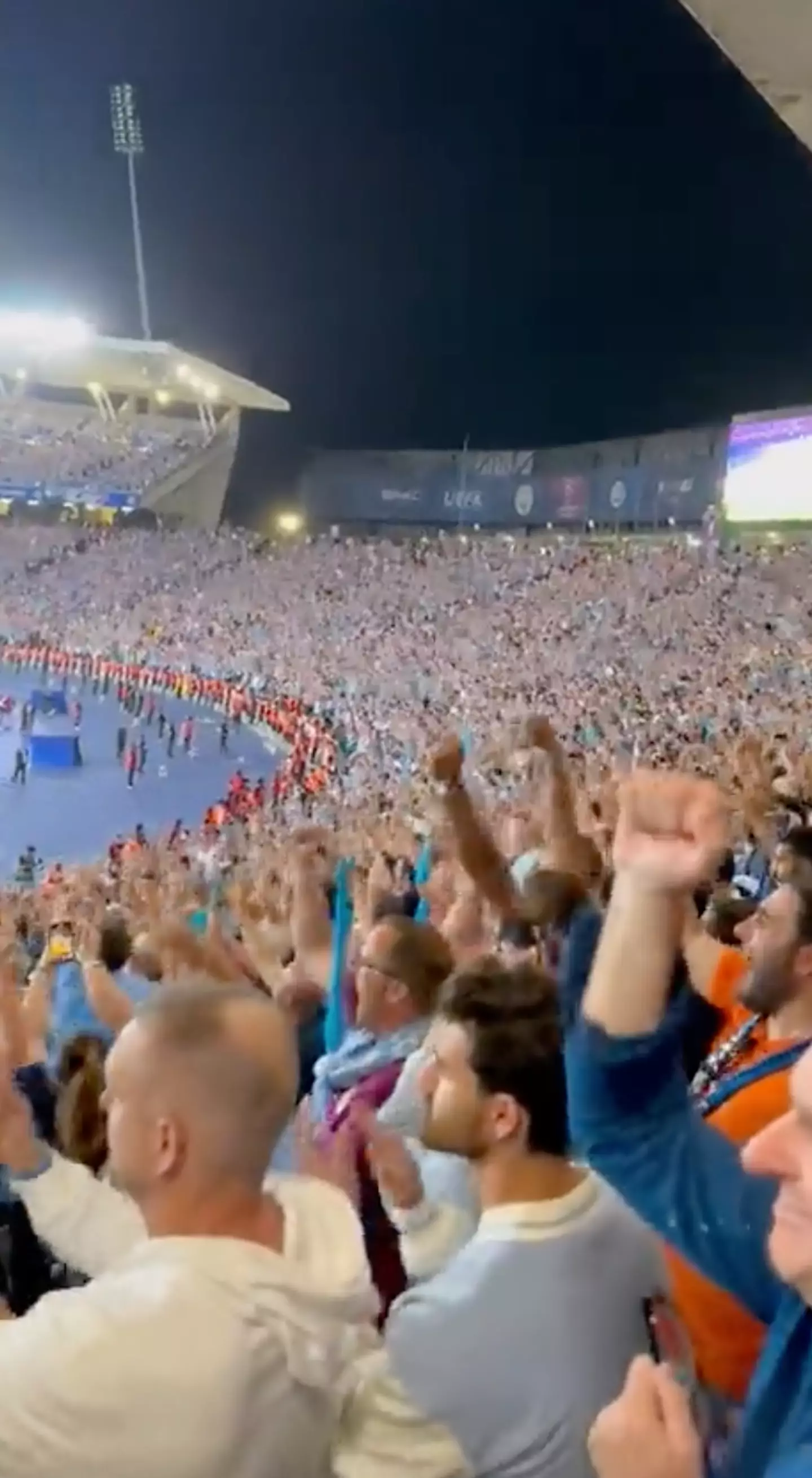 People have been mocking Manchester City fans' 'embarrassing' celebrations to the win.