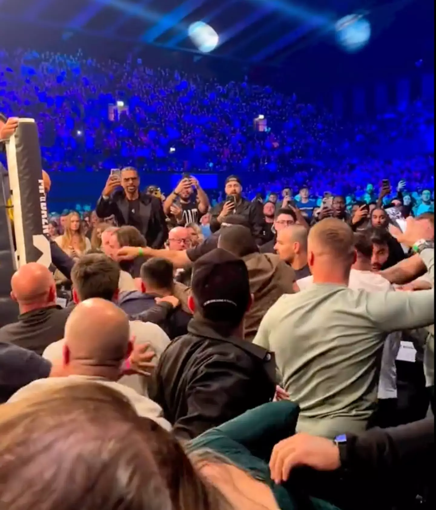 Tommy Fury and Idris Virgo got in a scrap.