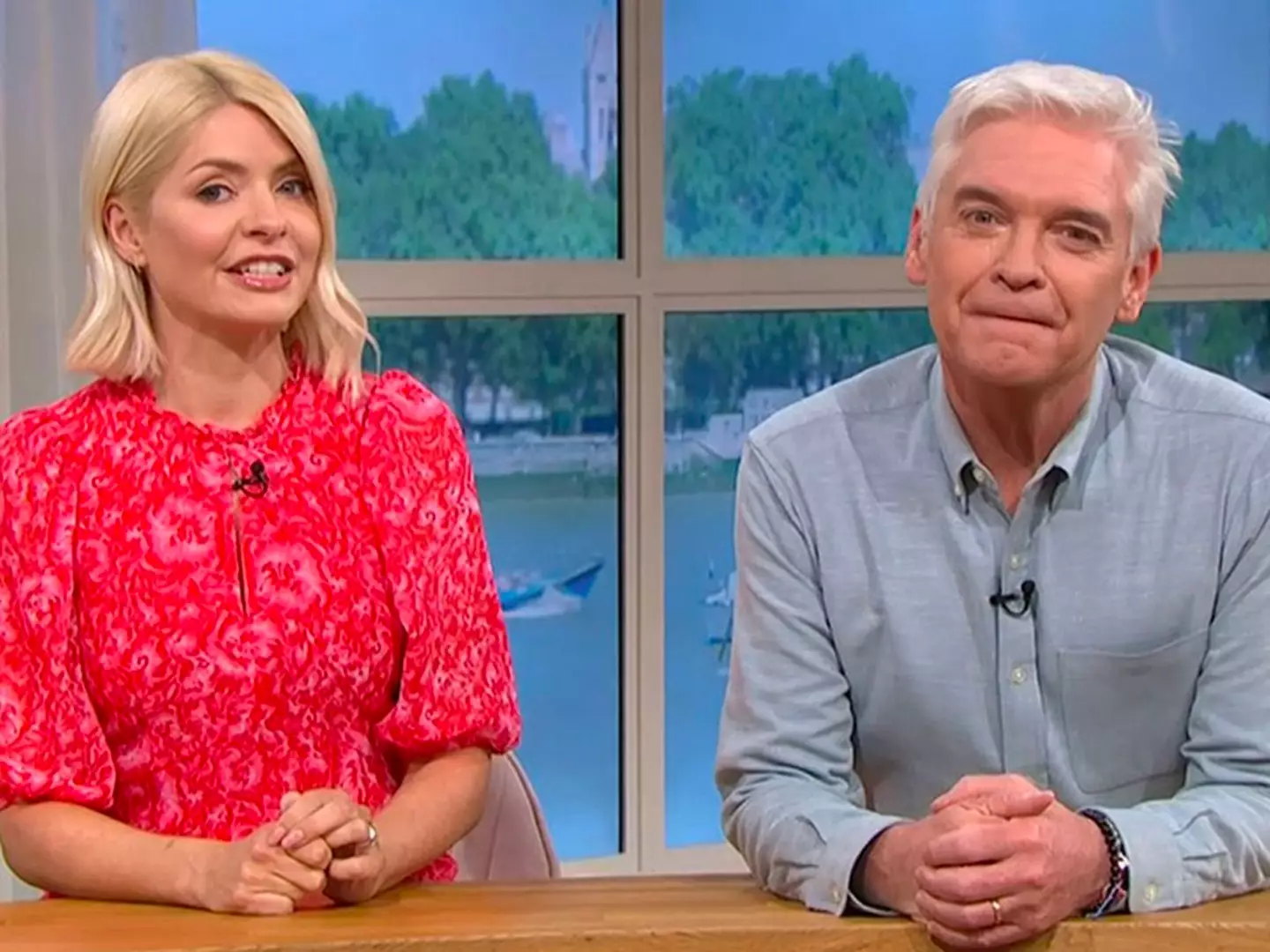 Holly Willoughby and Phillip Schofield shared the This Morning sofa for years.