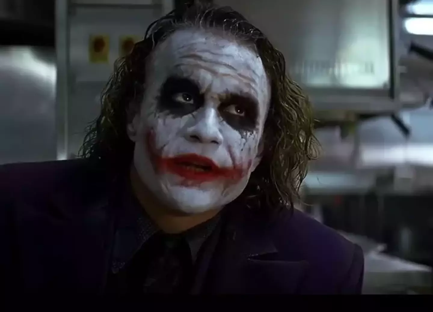 Heath Ledger immersed himself in the role of the Joker.