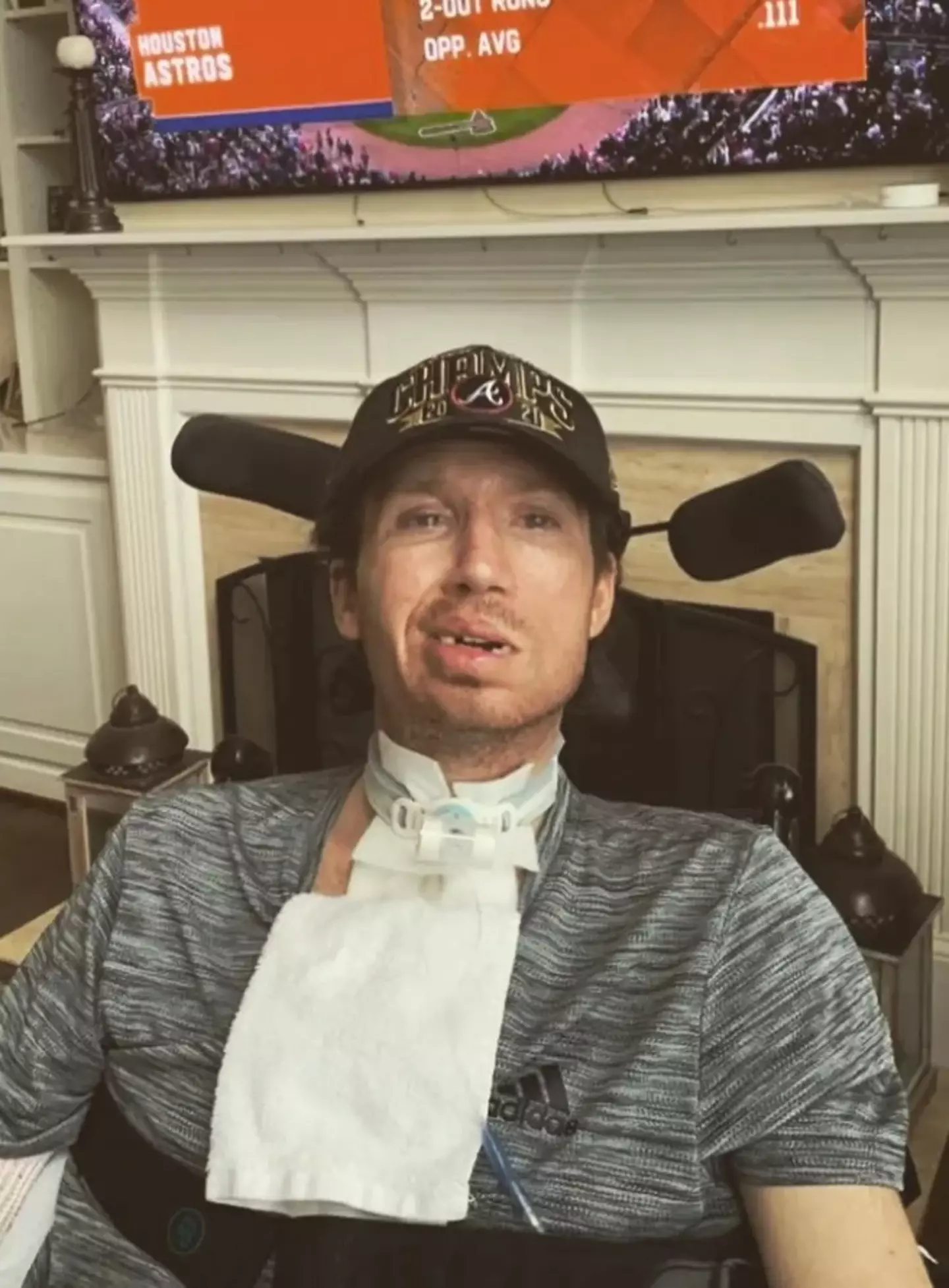 Jonathan Buckelew won a $75 million lawsuit after doctors failed to diagnose his condition (Facebook/Janice Buckelew)