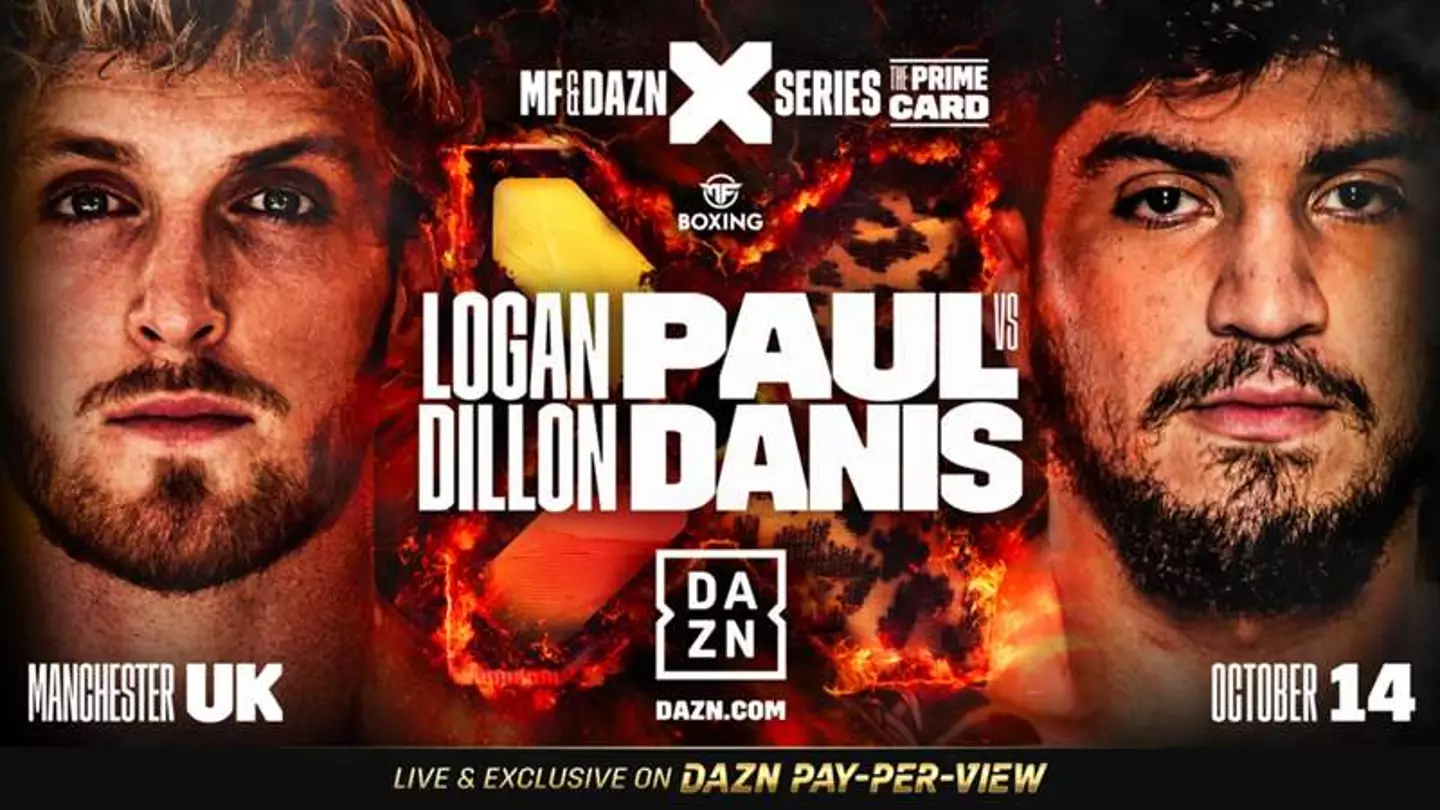 Dillon Danis claims sports streaming service DAZN has 'pulled' his planned 'big entrance'.