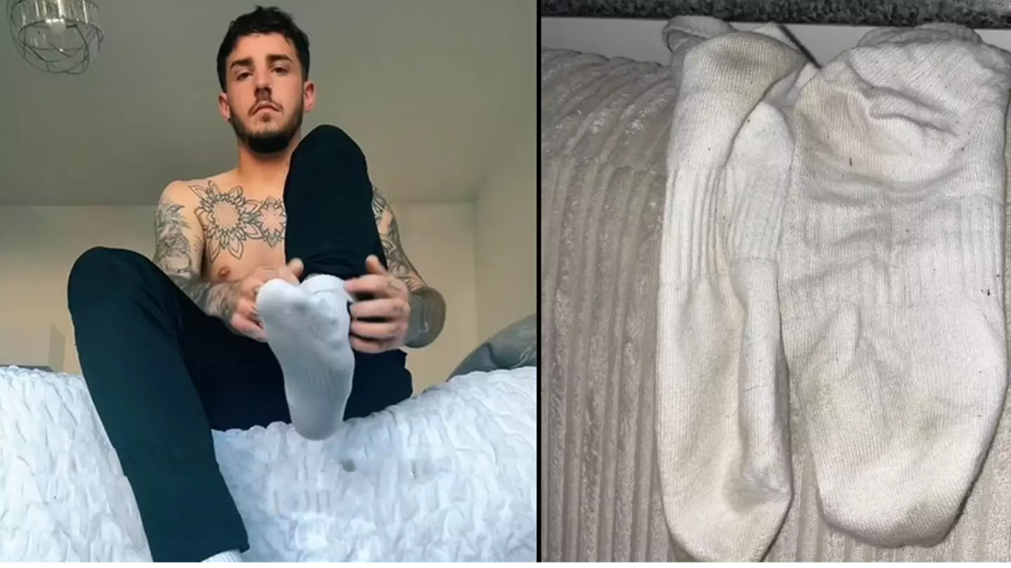 Man Makes Up To £1,600 A Month Selling His Used Socks