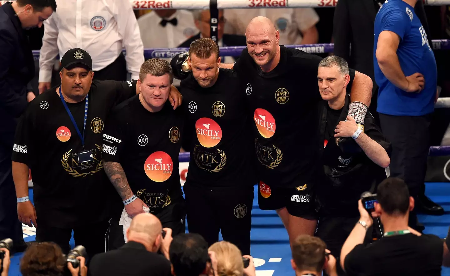 Tyson Fury was a huge fan of Ricky Hatton from being a young boy (Nathan Stirk/Getty Images)