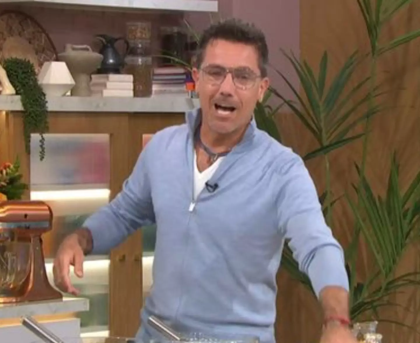 Gino D'Acampo couldn't help himselF.