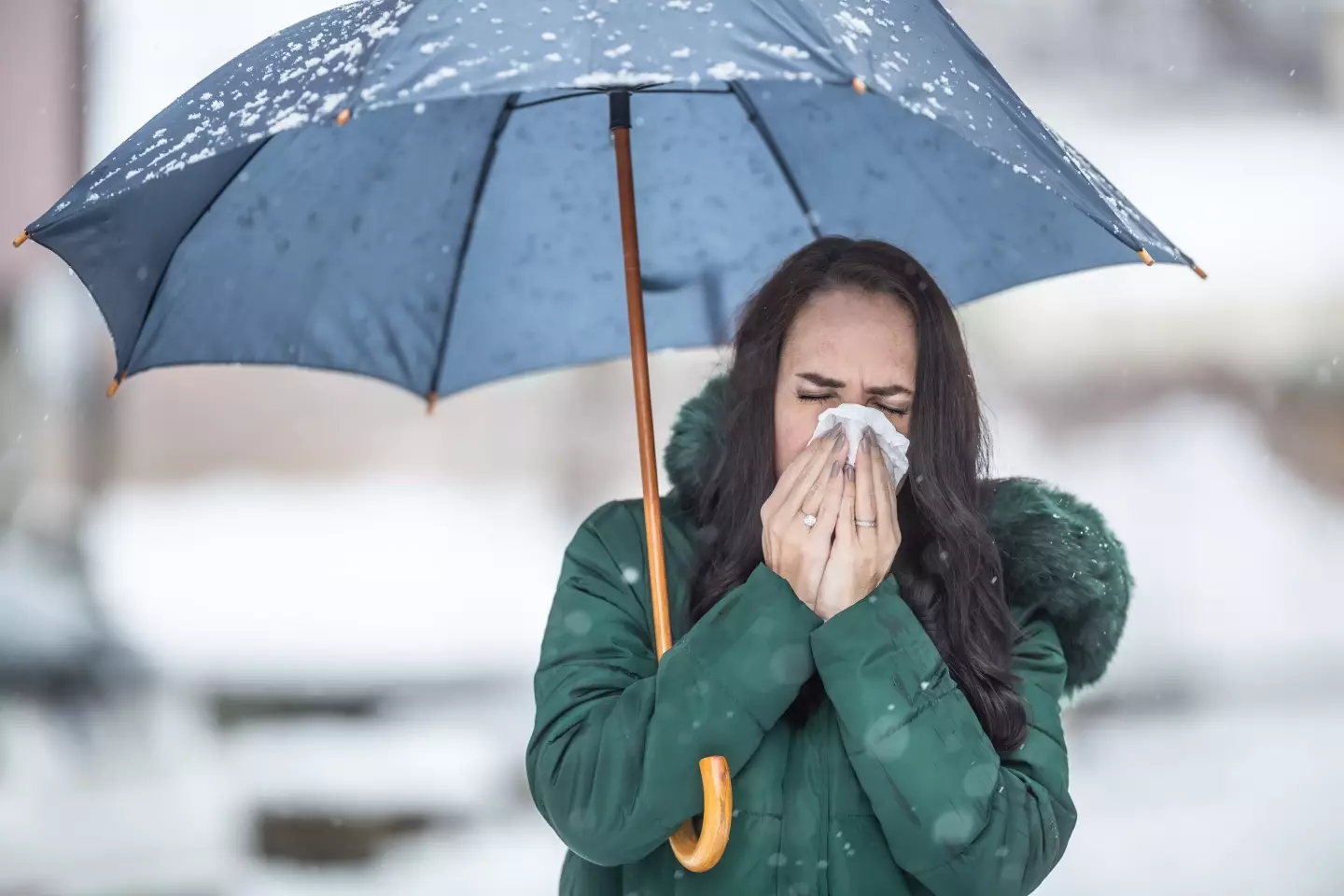 If you find yourself feeling more tired, irritable or inclined to snack in the next few months, you could have SAD (Getty Stock Photo)