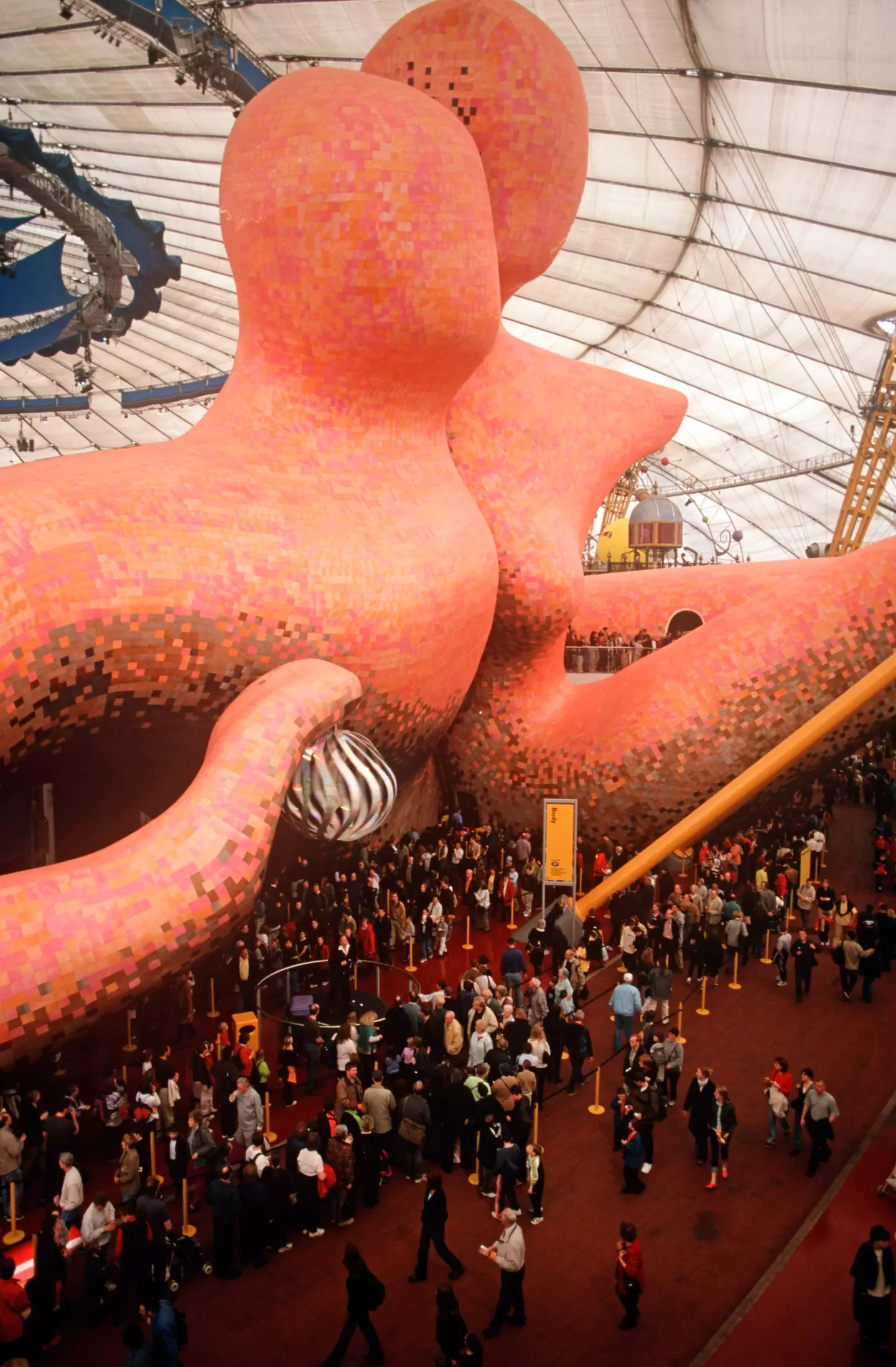 The Body Zone at the Millennium Dome. (Richard Baker / In Pictures via Getty Images Images)