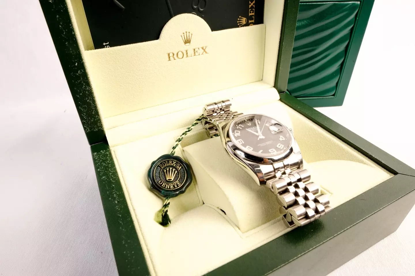 A rolex watch was reportedly among the many luxurious purchases Price fraudulently made.