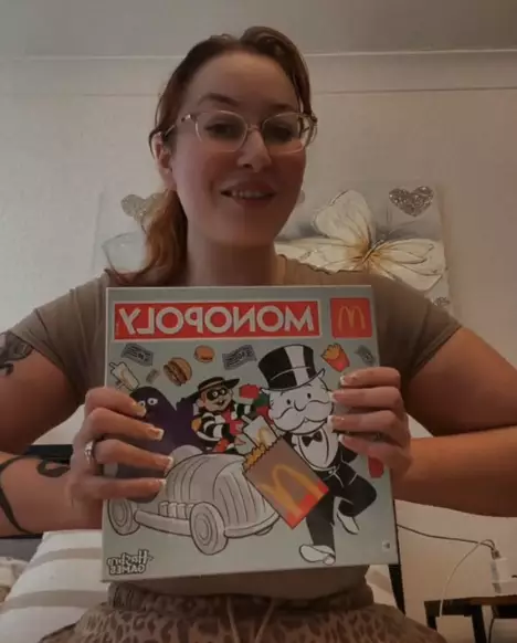 Fortunately for Chloe, McDonald's were happy enough to send a replacement (TikTok/chloemwitt43)