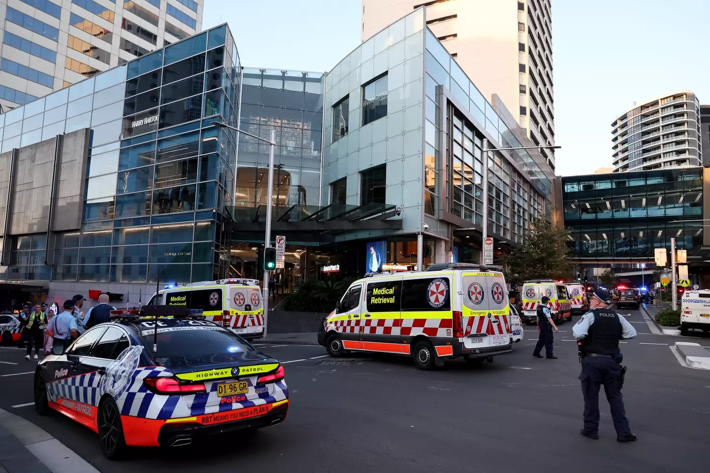 Joel Cauchi has been named as the attacker at the Sydney shopping mall. (DAVID GRAY/AFP via Getty Images)
