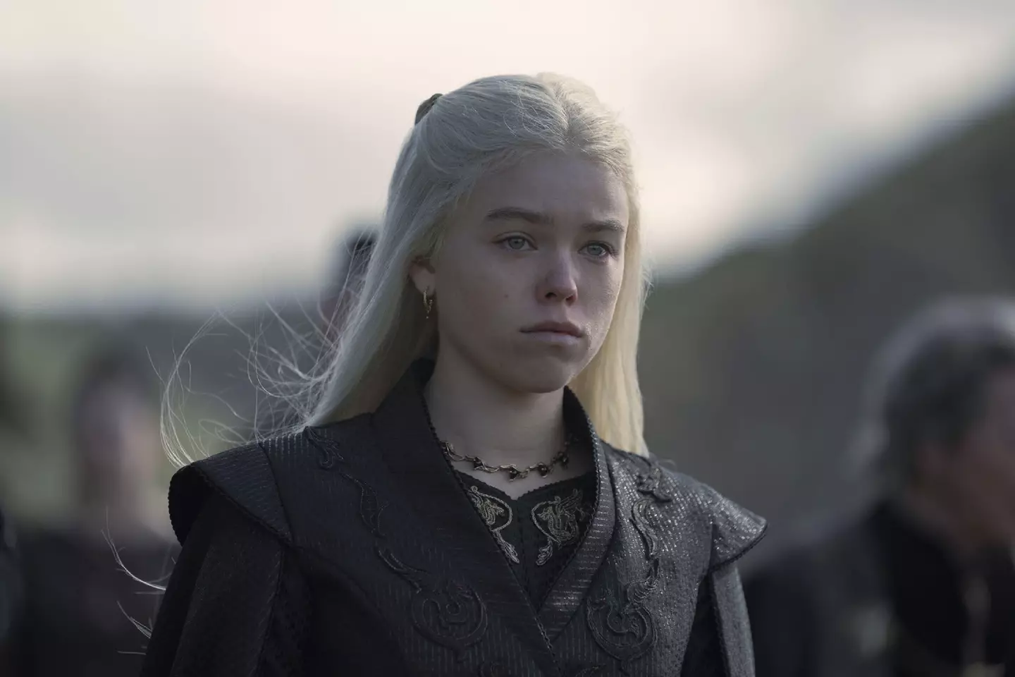 Milly Alcock as Princess Rhaenyra Targaryen in House of the Dragon.