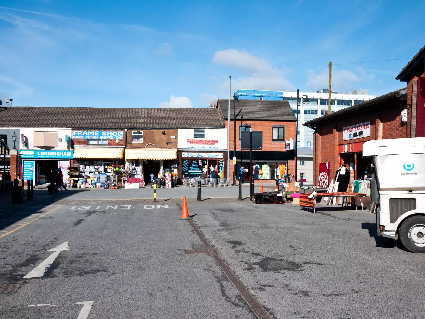 Oldham is among the poorest areas in England.