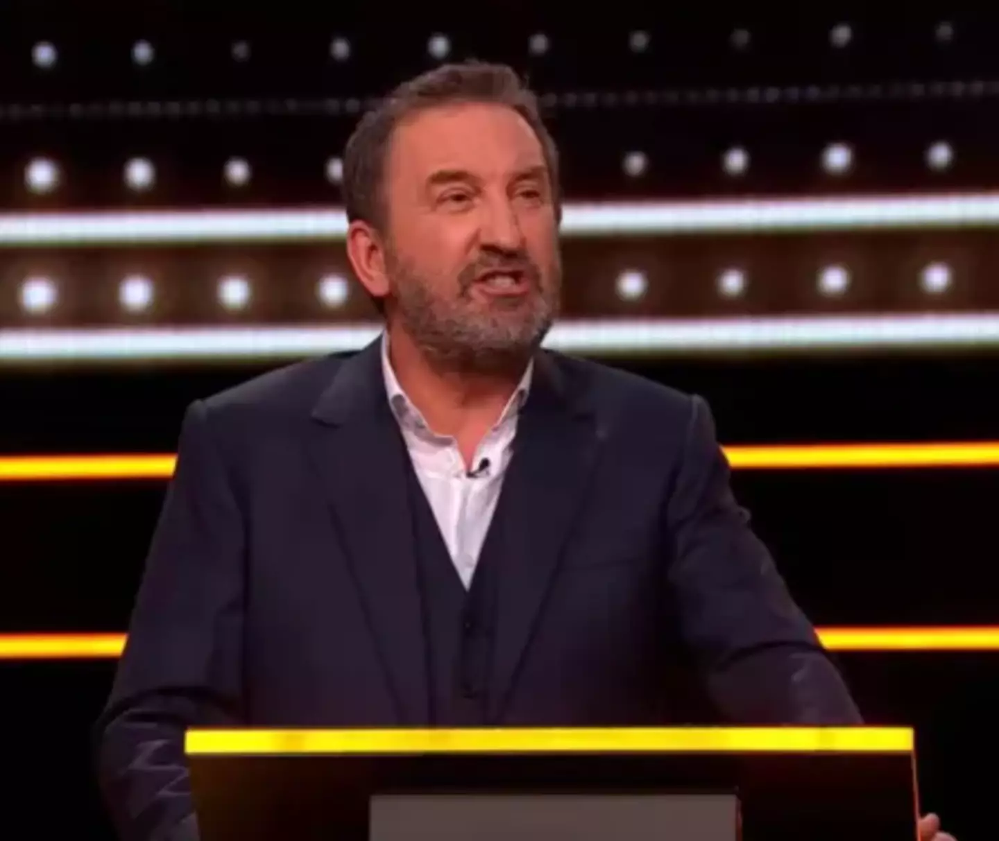 Host Lee Mack couldn't believe it.