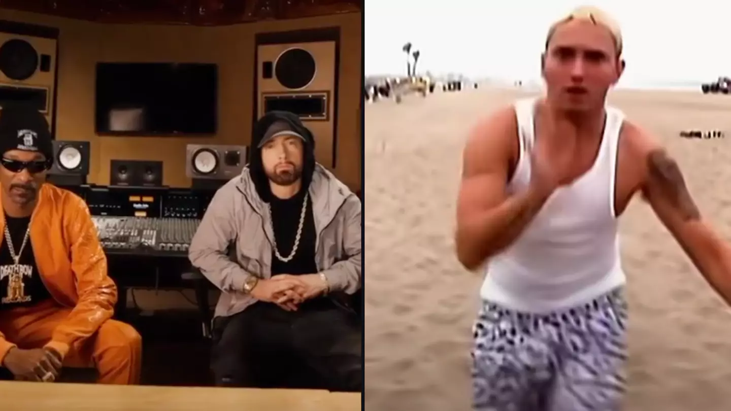 Eminem had to be reminded by Snoop Dogg that he was in one of the biggest music videos of all time