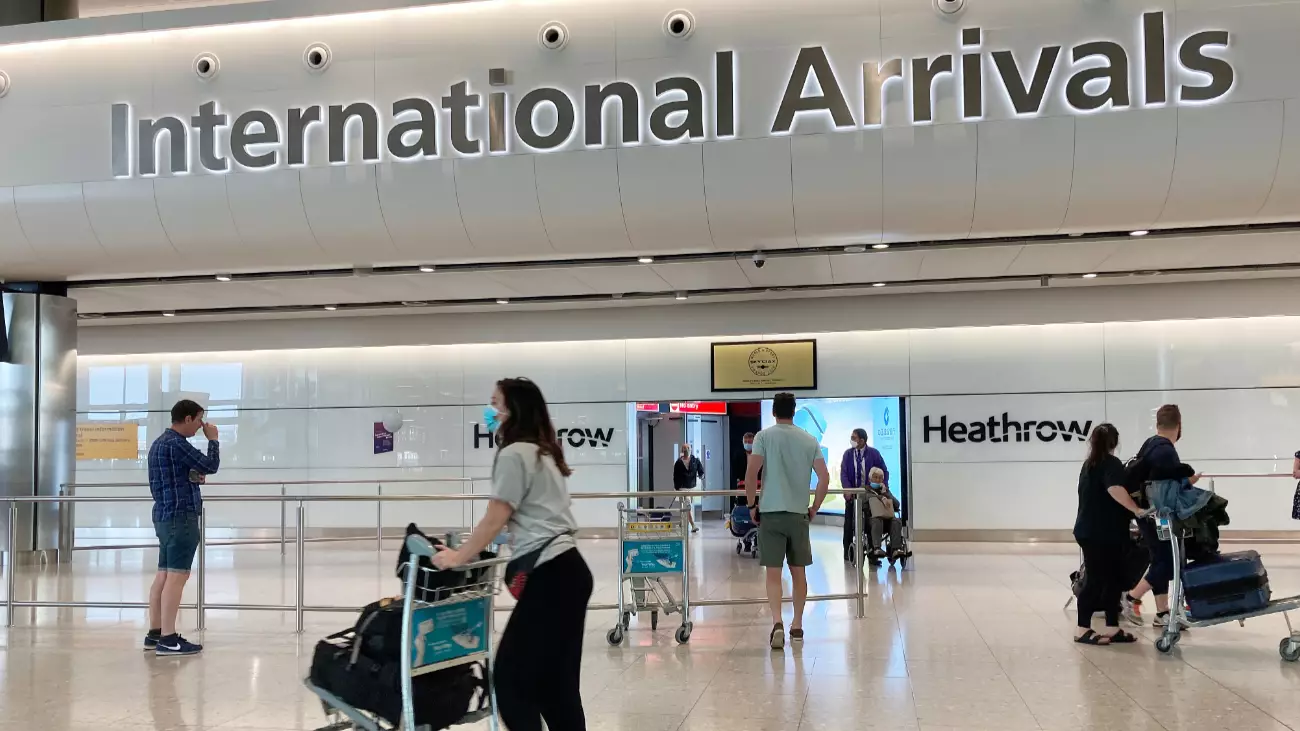 International Arrivals To Self-Isolate For 14 Days Or Risk £1,000 Fine