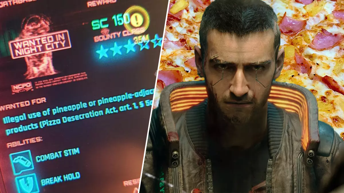 Even 'Cyberpunk 2077' Knows Pineapple On Pizza Should Be Illegal