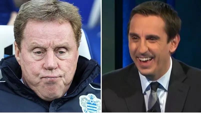 Harry Redknapp Attacks 'Disgraceful' Gary Neville After Brutal Tottenham Comments, Neville Responds