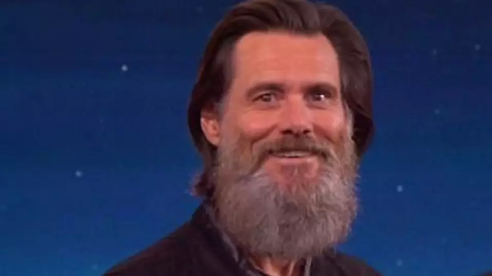 I'm Sorry To Announce That Jim Carrey's Beard Is No More