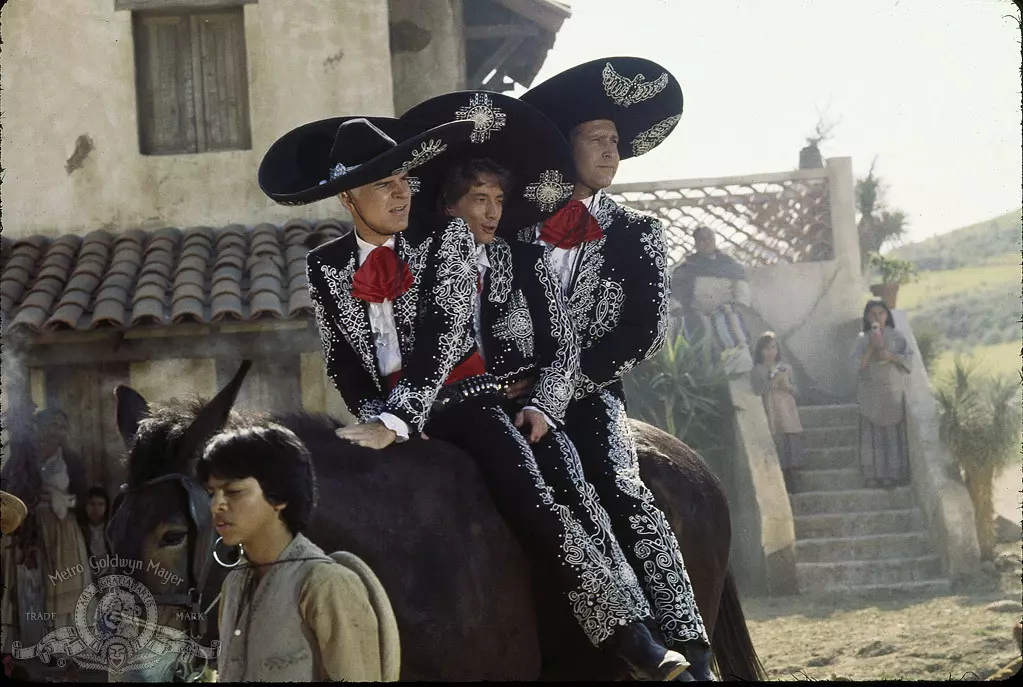 The original Three Amigos saw three movie stars mistaken for real heroes.