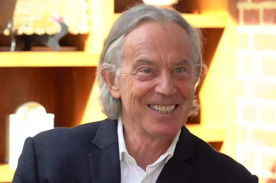 Tony Blair's hair confused with its longer tresses (